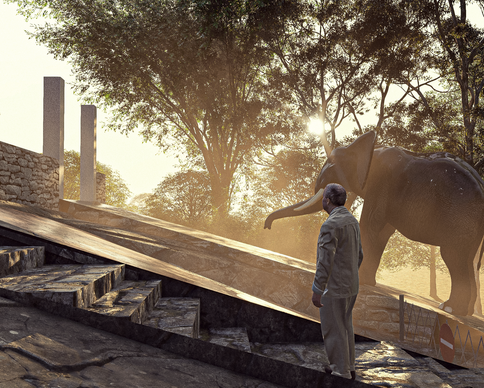 Tusker Entrance Gate - Gallery Image 1